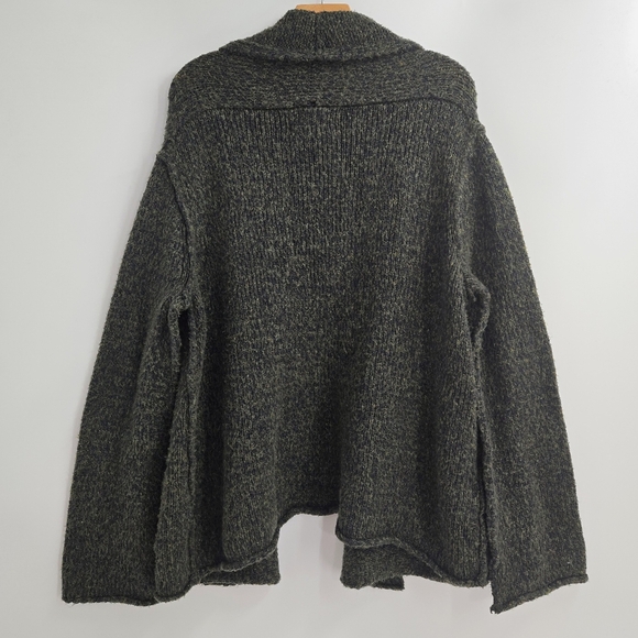By Anthropologie Josie Cardigan Sweater‎ Chunky Knit Holly Green - Picture 11 of 15